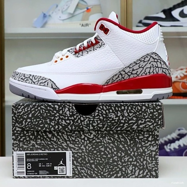  Cardinal Red(CT8532-126） 3 Jordan Retro Air 1114